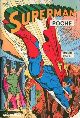 Scan de la Couverture Superman Poche n 36